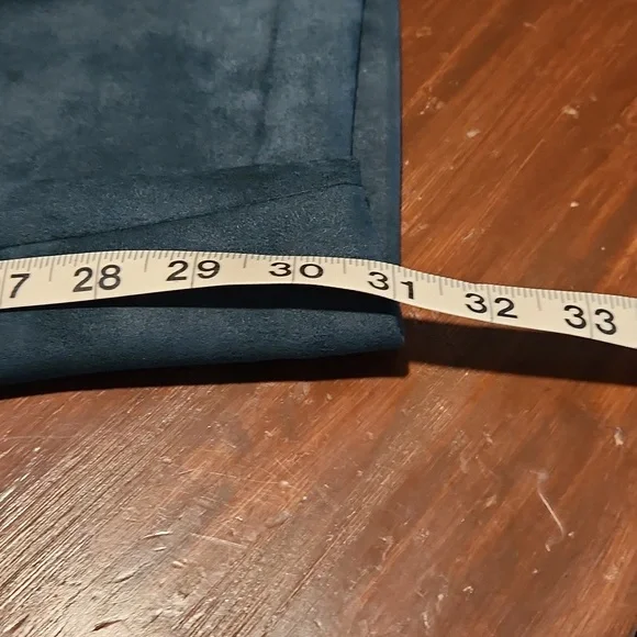 NWOT Calvin Klein Forrest Green Faux Suede Sheath Dress (547) - Picture 3 of 7